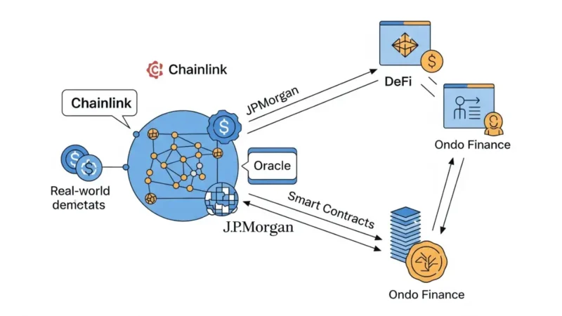 Прорыв в токенизации активов: Chainlink, JPMorgan и Ondo Finance совершают историческую транзакцию