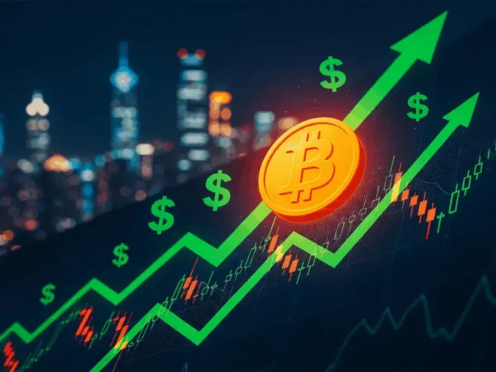 Рост цены на биткоин продолжается на фоне сильных бычьих настроений