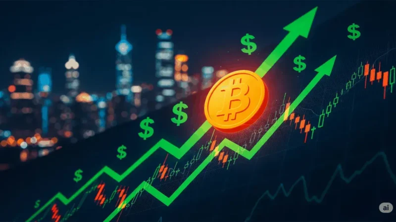 Рост цены на биткоин продолжается на фоне сильных бычьих настроений