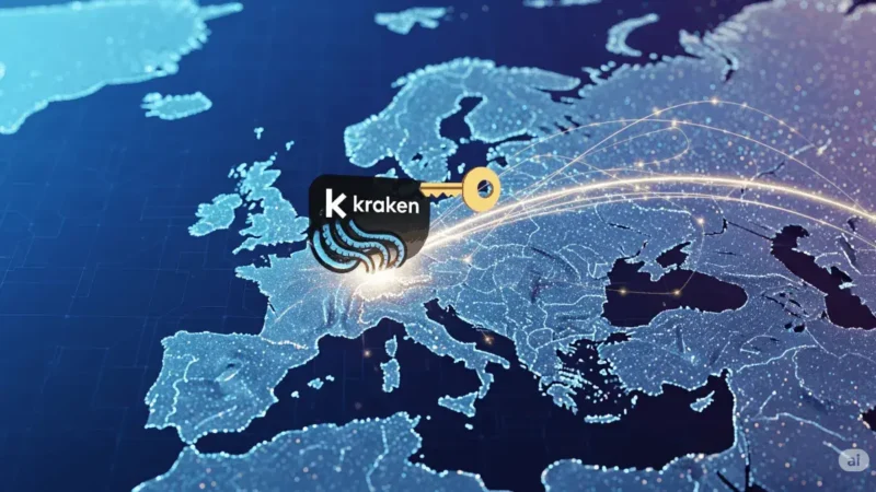 Криптовалютная биржа Kraken получает лицензию MiCA и расширяется по всей Европе