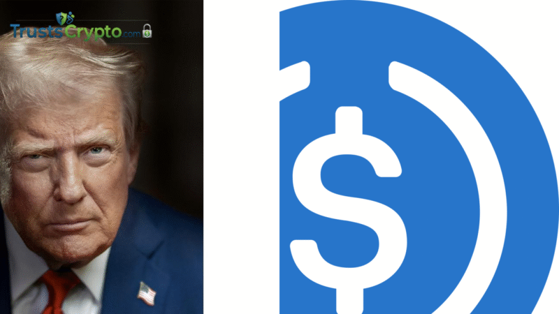 TRUMP Memecoin Wallets Moved $94M USDC to Coinbase in December