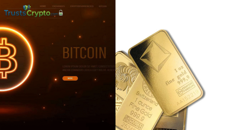 Stablecoin Drop Signals Flight to Gold as Bitcoin Lags: Santiment