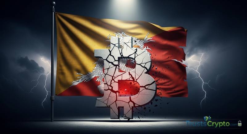 Bhutan Sells 70% of Bitcoin Holdings in 18 Months, Arkham Data Shows