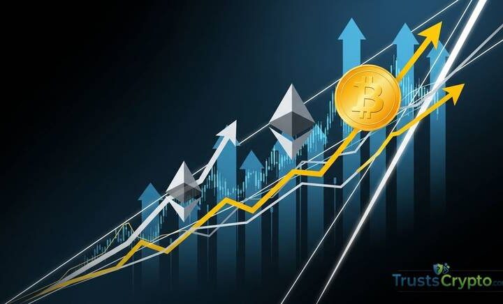 Bitcoin and Ether ETFs Add $443 Million in One Strong Inflow Day