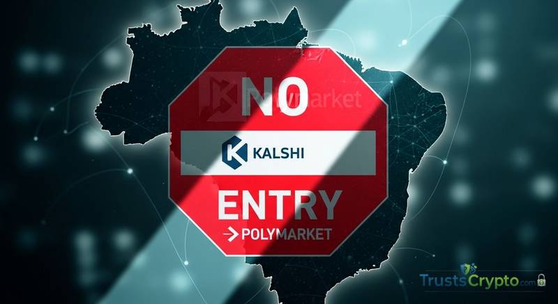 Brazil blocks access to Kalshi and Polymarket