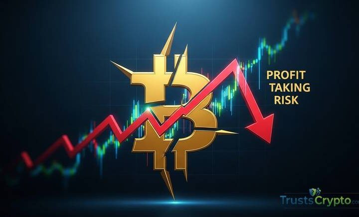 CryptoQuant Warns Bitcoin Rally Faces Profit-Taking Risk as Exchange Inflows Rise