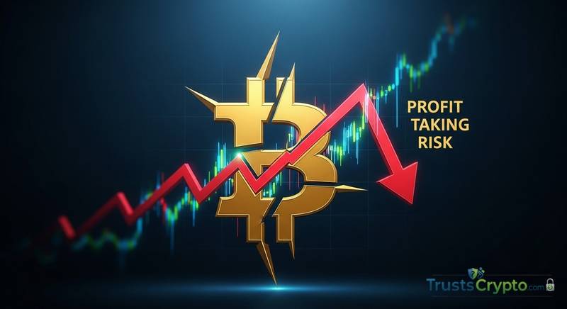 CryptoQuant Warns Bitcoin Rally Faces Profit-Taking Risk as Exchange Inflows Rise