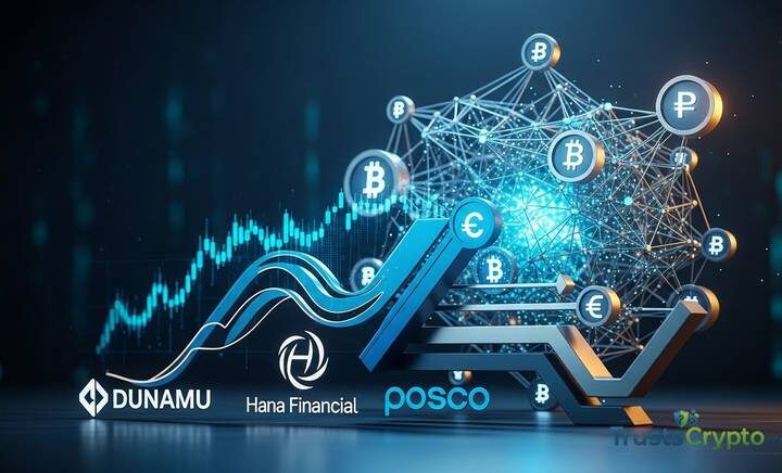 Dunamu, Hana Financial, POSCO Launch Blockchain Remittance Platform