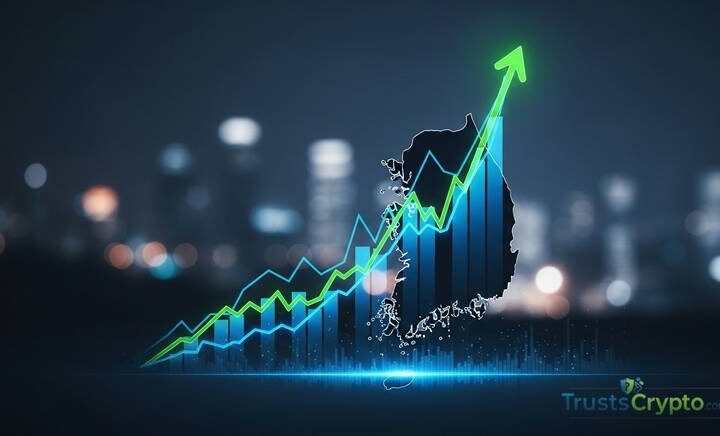 Korea Drives 30% of Global Crypto Volume as Altcoins Hit 85%