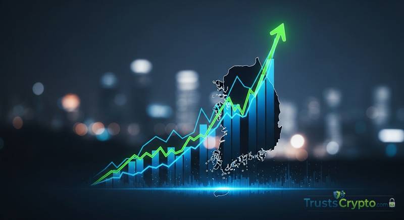 Korea Drives 30% of Global Crypto Volume as Altcoins Hit 85%
