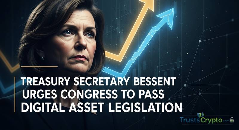 Treasury Secretary Bessent Urges Congress to Pass Digital Asset Legislation