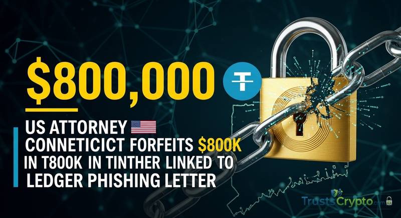 US Attorney Connecticut Forfeits $600K in Tether Linked to Ledger Phishing Letter