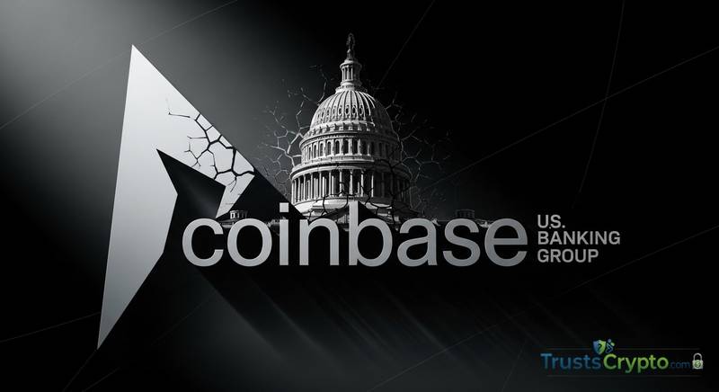 US Banking Group Slams Coinbase Conditional Trust Approval Over Crypto Banking Risks