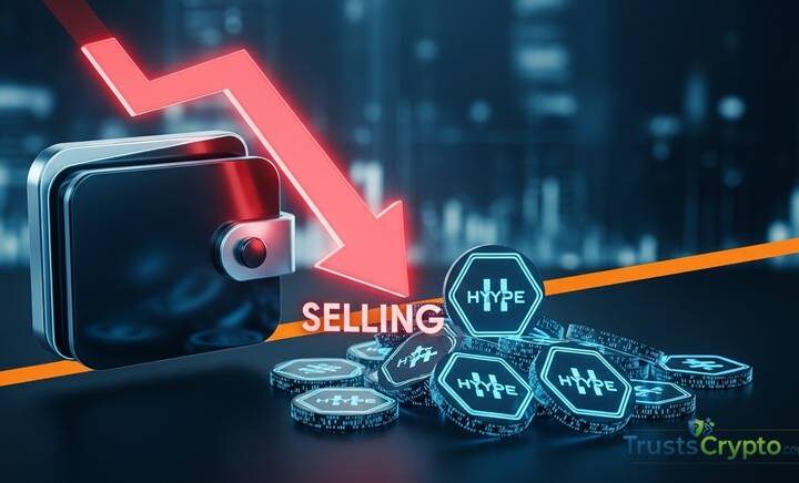 Wallet Linked to loracle.hl Sells 450,000 HYPE Worth $15.52M