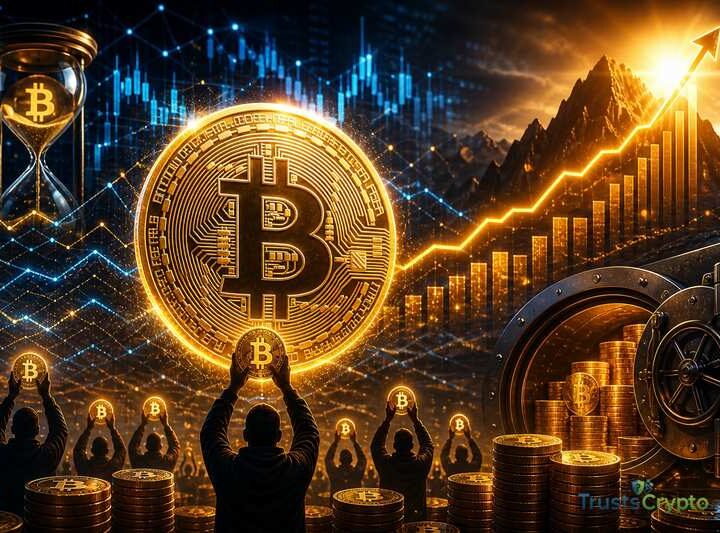 Bitcoin Long-Term Holder Supply Hits Highest Level Since August 2025