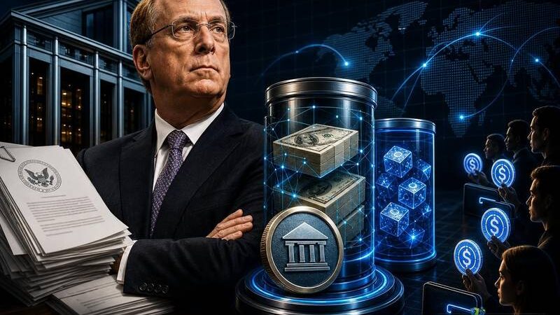 BlackRock SEC Filing Signals Tokenized Money-Market Fund Push for Stablecoin Holders