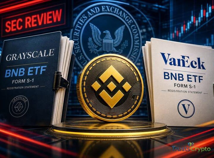 Grayscale and VanEck Update BNB ETF Filings Amid SEC Review