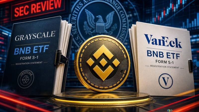 Grayscale and VanEck Update BNB ETF Filings Amid SEC Review