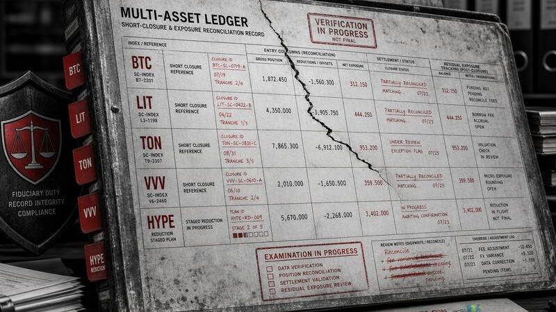 Loracle Closes BTC, LIT, TON, and VVV Shorts While Unwinding 1.518M HYPE