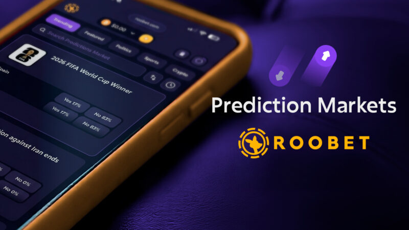 Roobet Launches Prediction Markets on May 6, The First Major Crypto Casino to Integrate the Format
