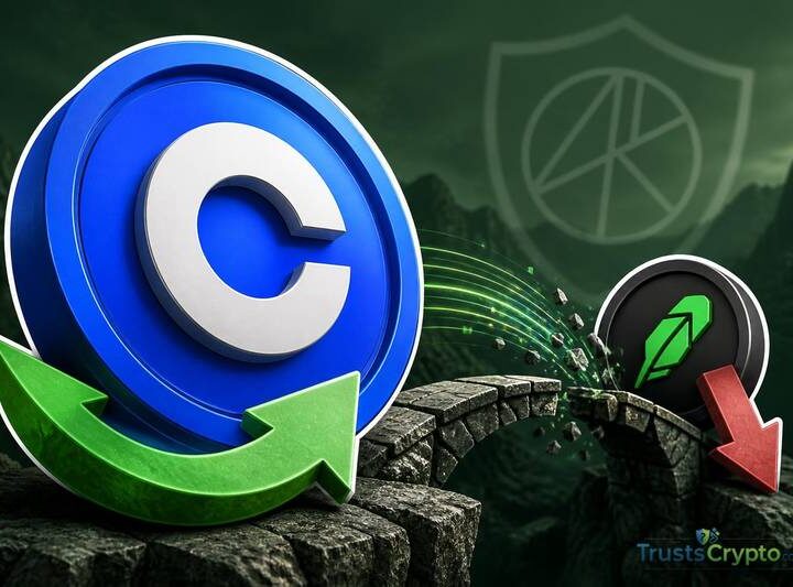 ARK Invest Buys $18M in Coinbase Shares, Sells $29M in Robinhood