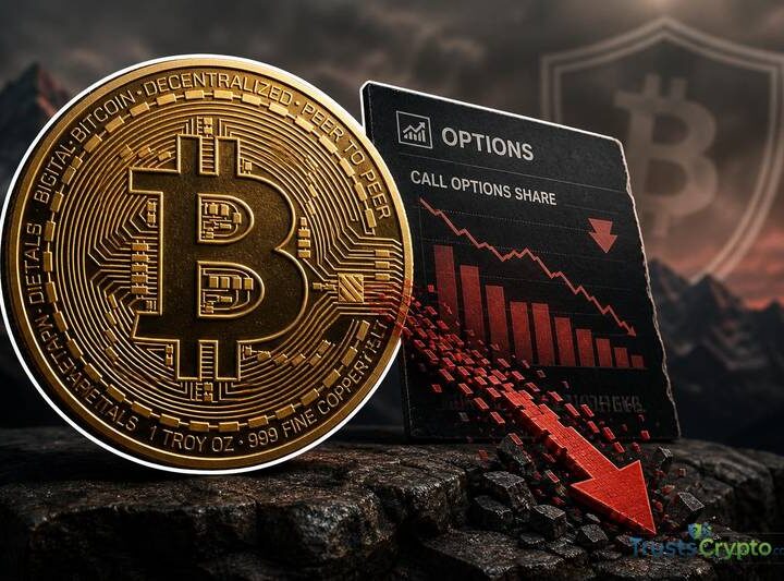 Bitcoin Call Options Share Falls as Open Interest Sentiment Shifts