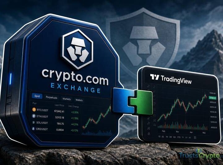 Crypto.com Exchange Joins TradingView as an Official Broker