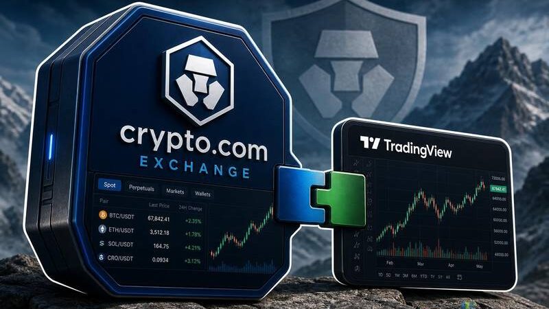 Crypto.com Exchange Joins TradingView as an Official Broker