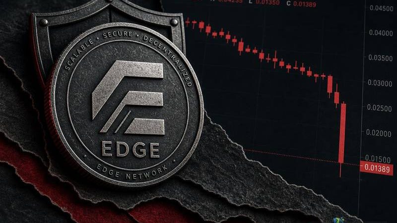 EDGE Token Crashes 46% in Single 4-Hour Candle on Binance — What Happened?