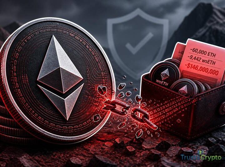 Ethereum OG Sells 60,000 ETH and 9,442 wsETH for $146M