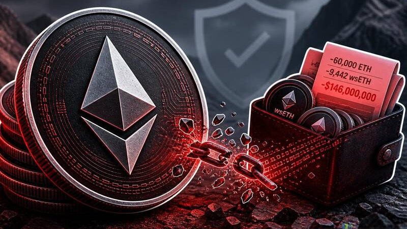 Ethereum OG Sells 60,000 ETH and 9,442 wsETH for $146M