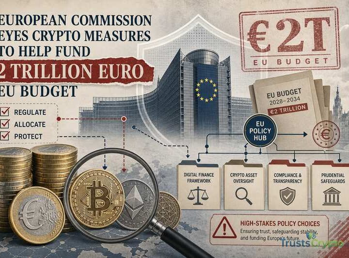 European Commission Eyes Crypto Measures to Help Fund €2 Trillion EU Budget