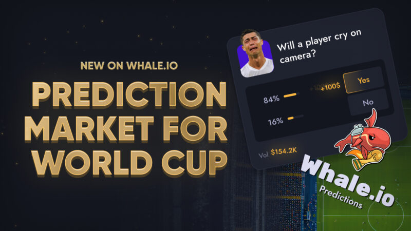 World Cup 2026 Prediction Markets Now Live on Whale.io with $90K in Prizes