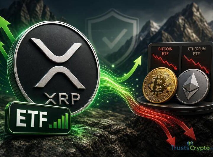 XRP Spot ETFs See June 26 Inflows While Bitcoin and Ethereum Funds Slip